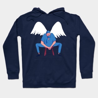 Doctor and nurses with angel wings fighting COVID19 Hoodie